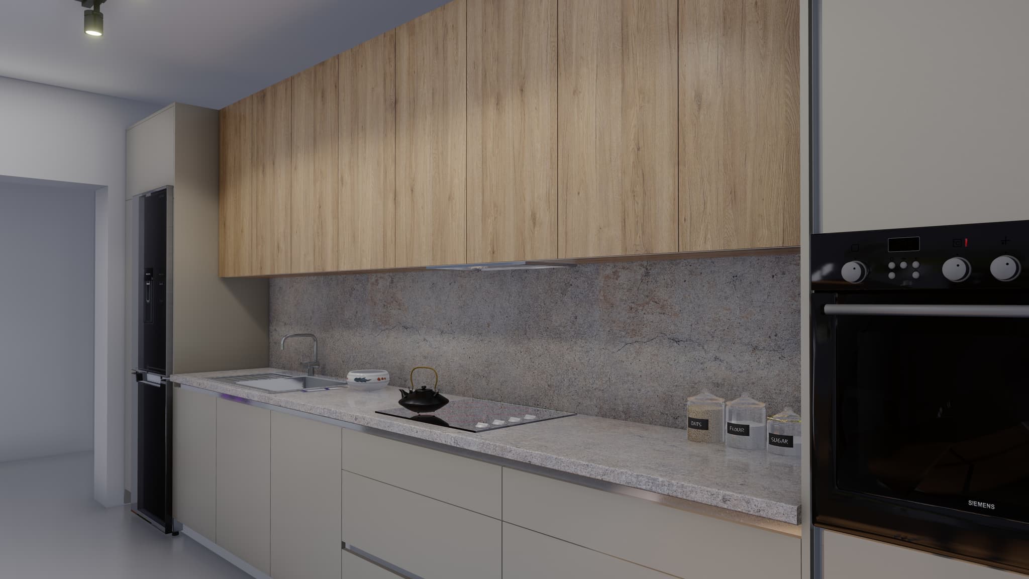 Modern Eat-In Kitchen