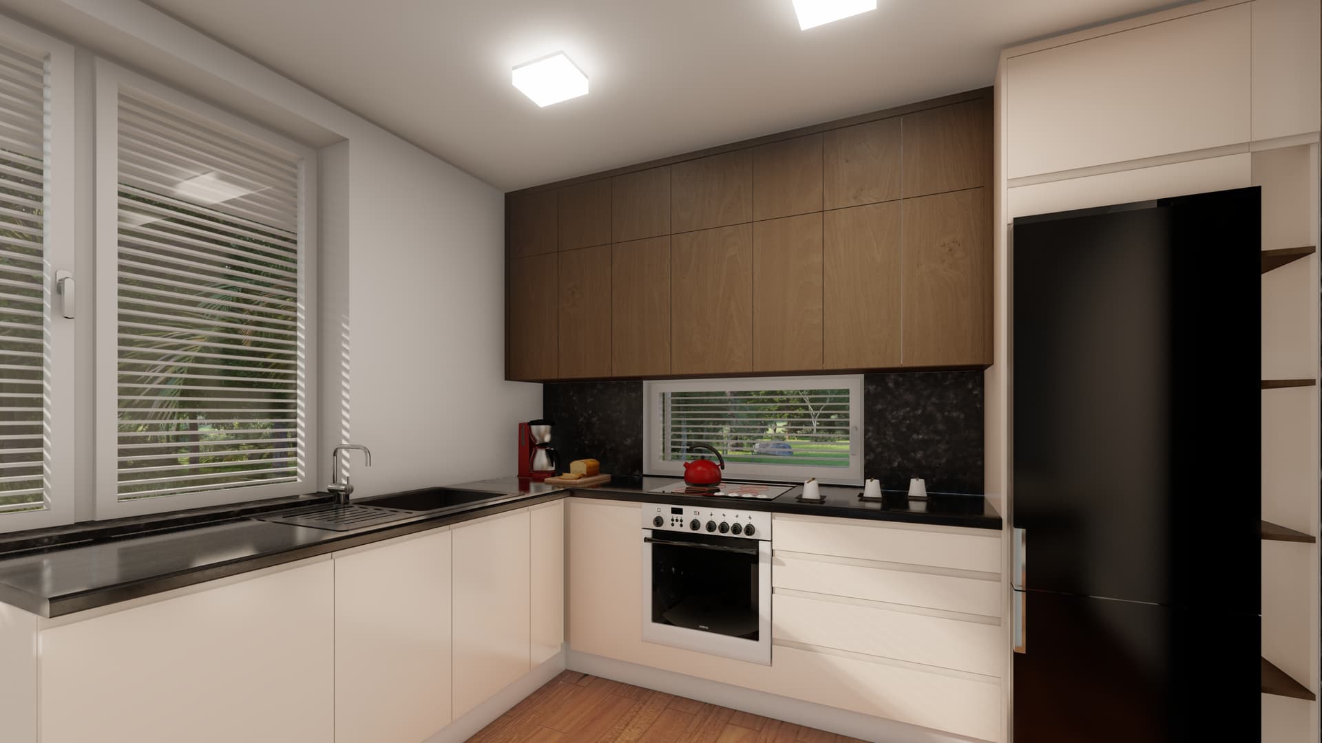 Practical Modern Kitchen