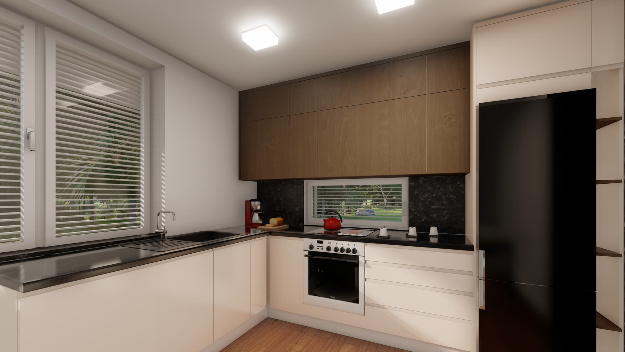 Practical Modern Kitchen