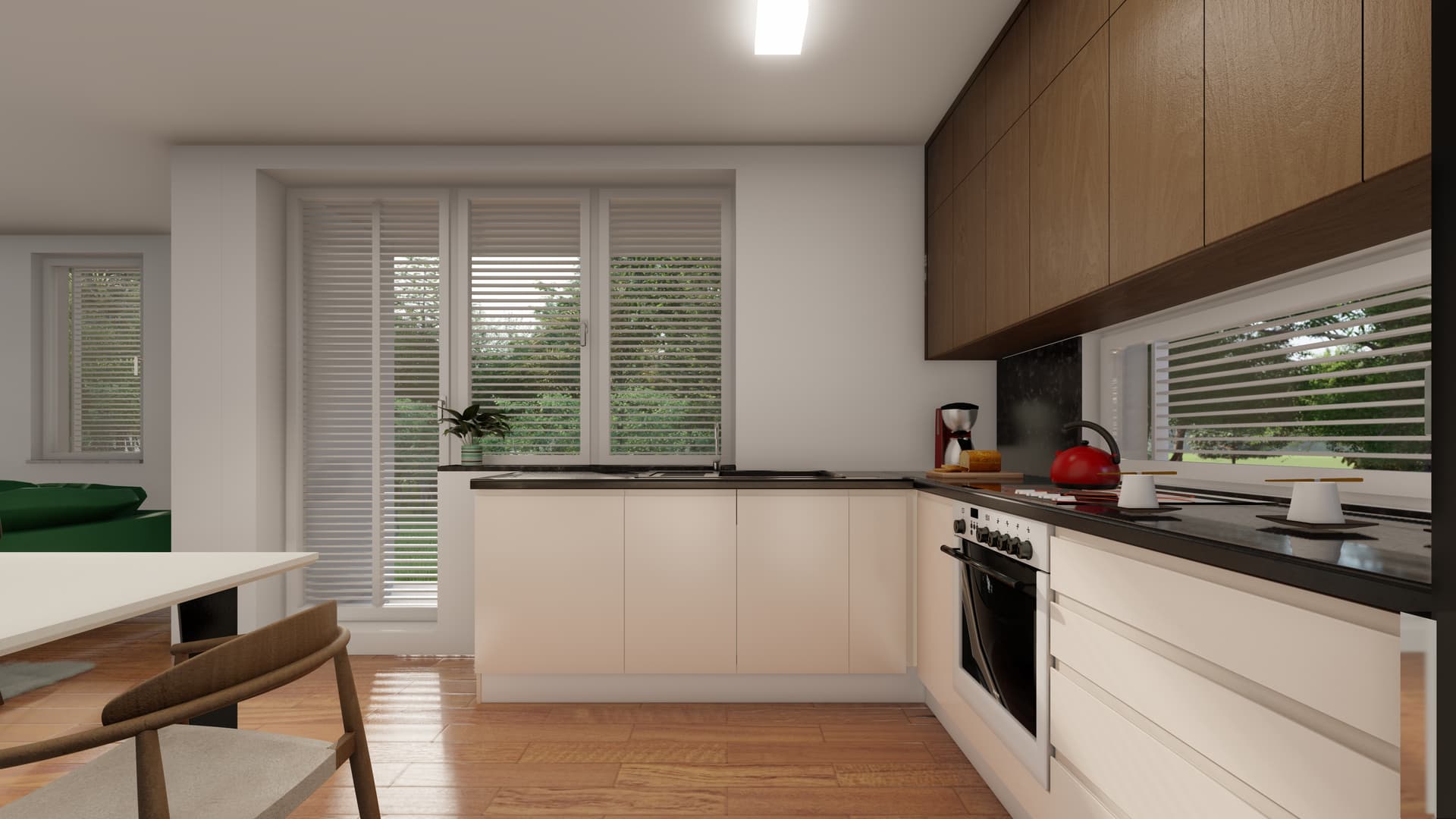 Practical Modern Kitchen