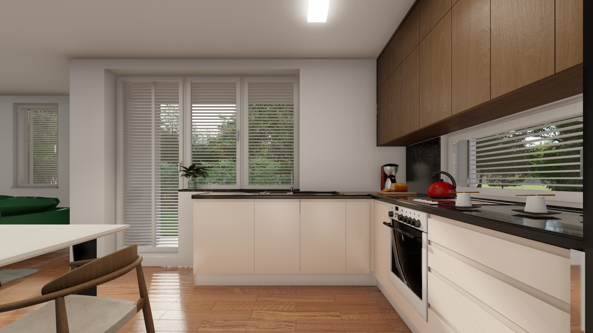 Practical Modern Kitchen