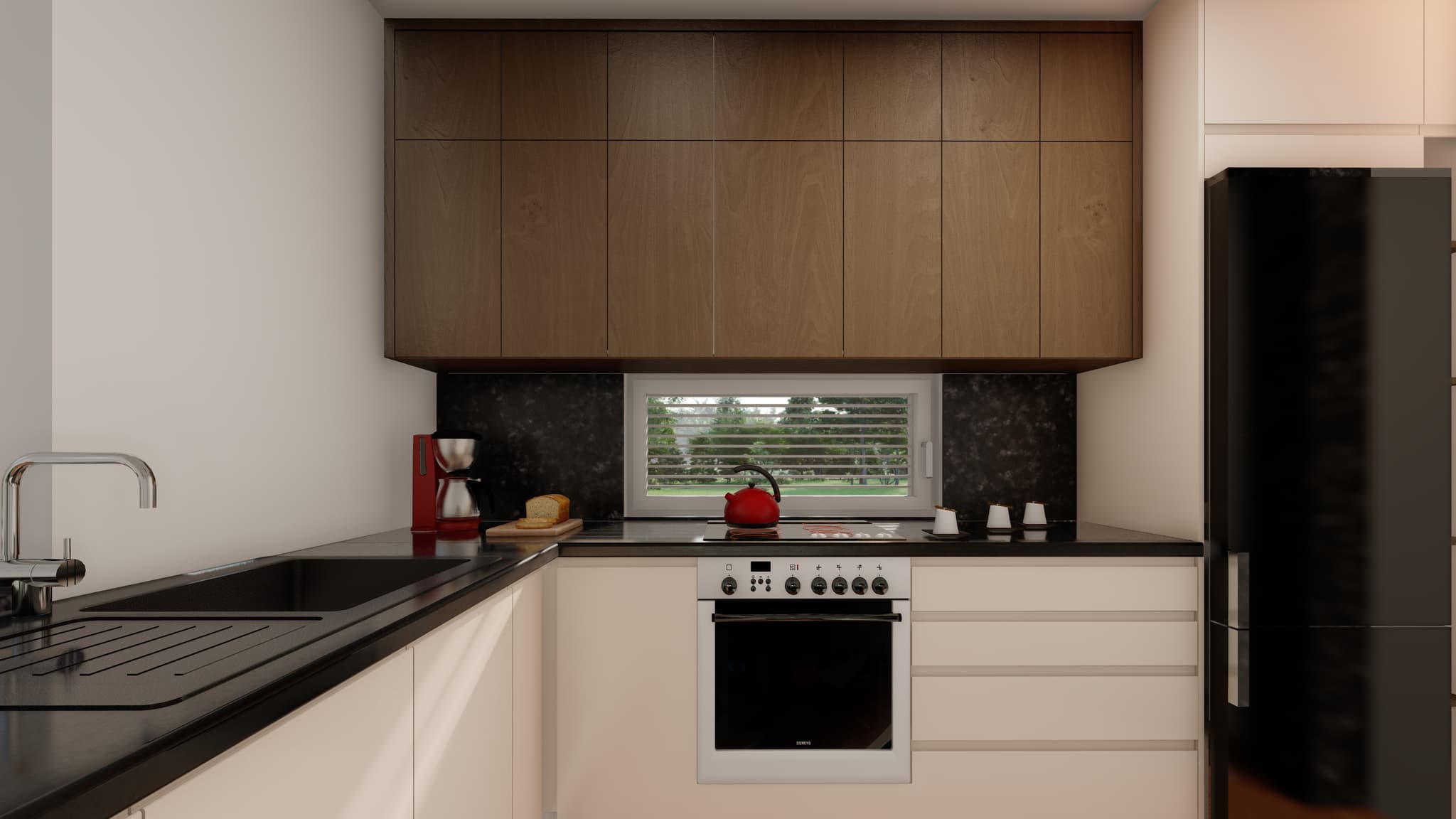 Practical Modern Kitchen