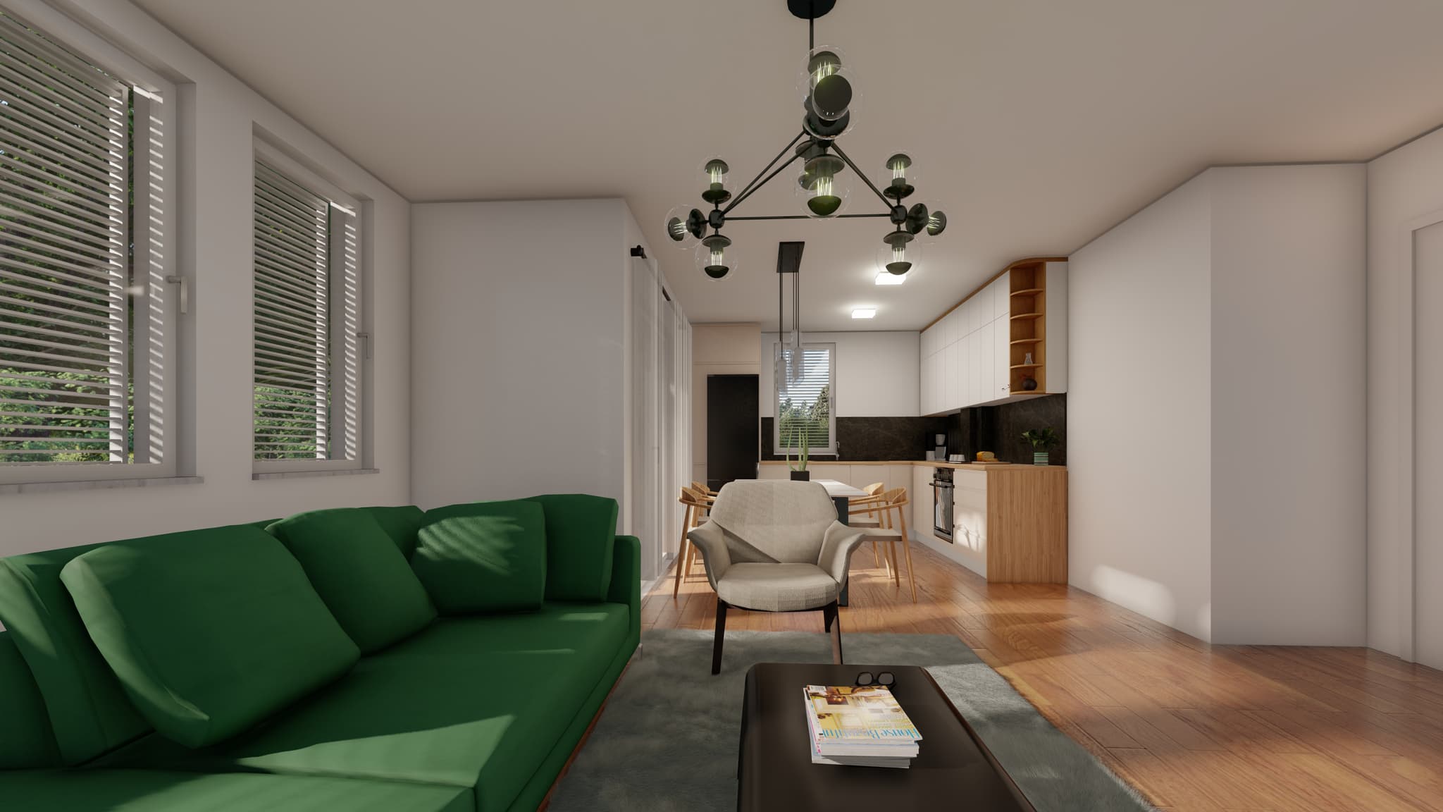 Practical Modern Kitchen