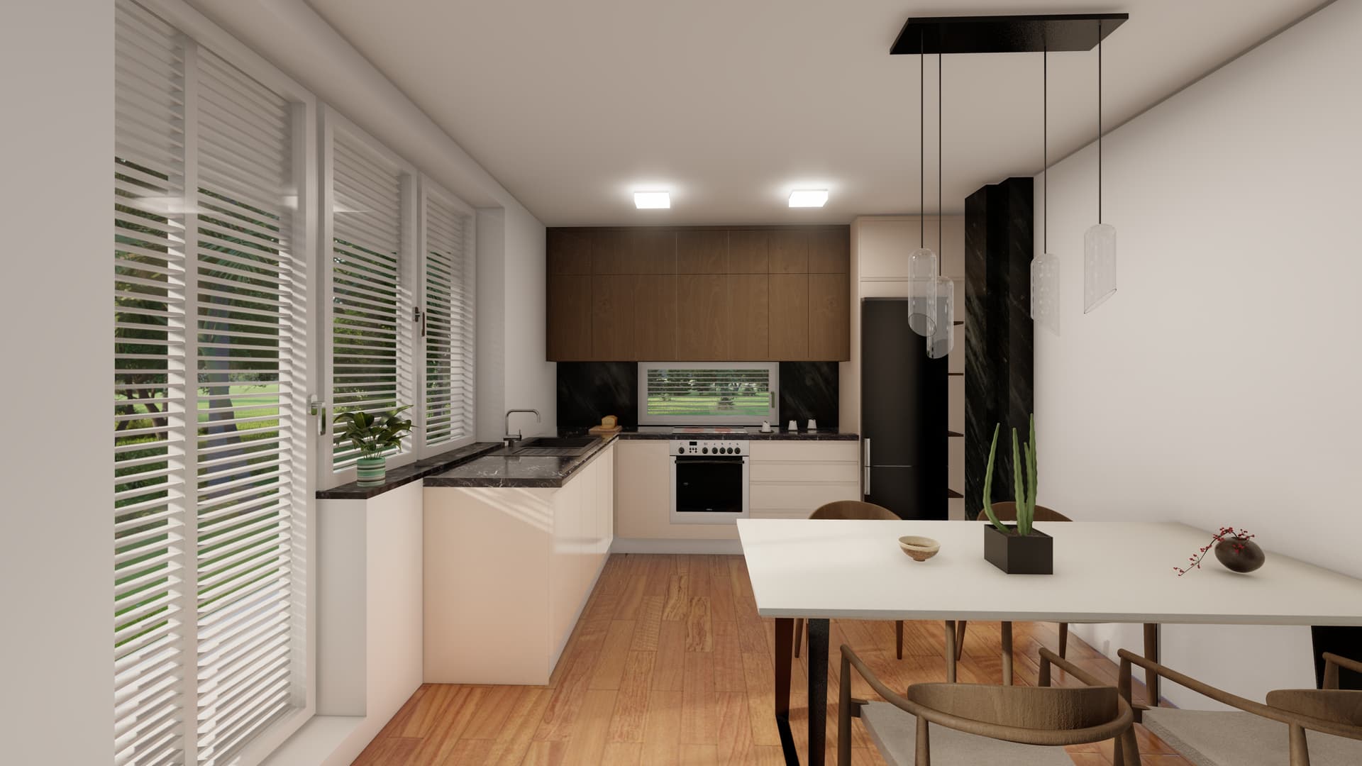 Practical Modern Kitchen