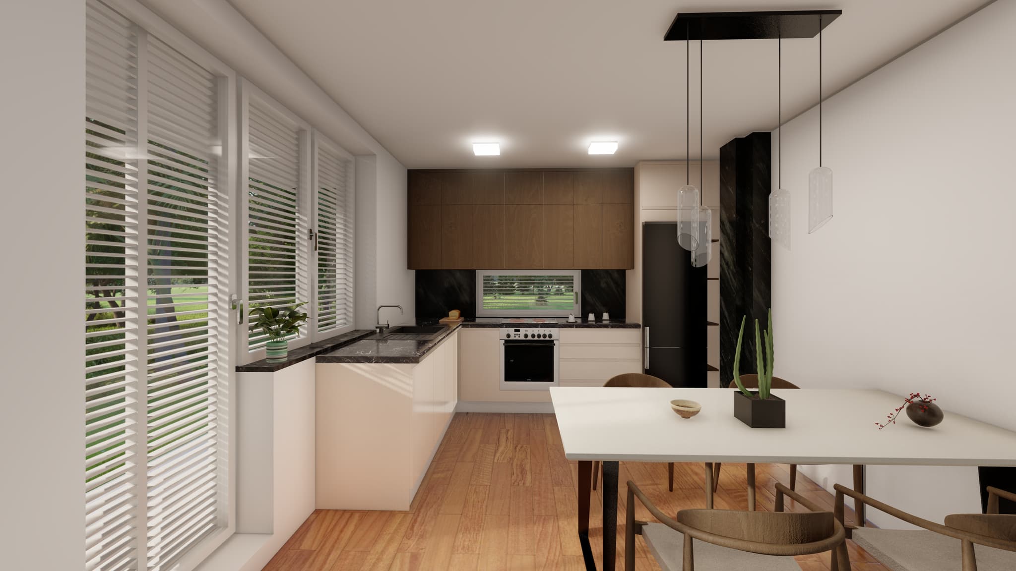 Practical Modern Kitchen