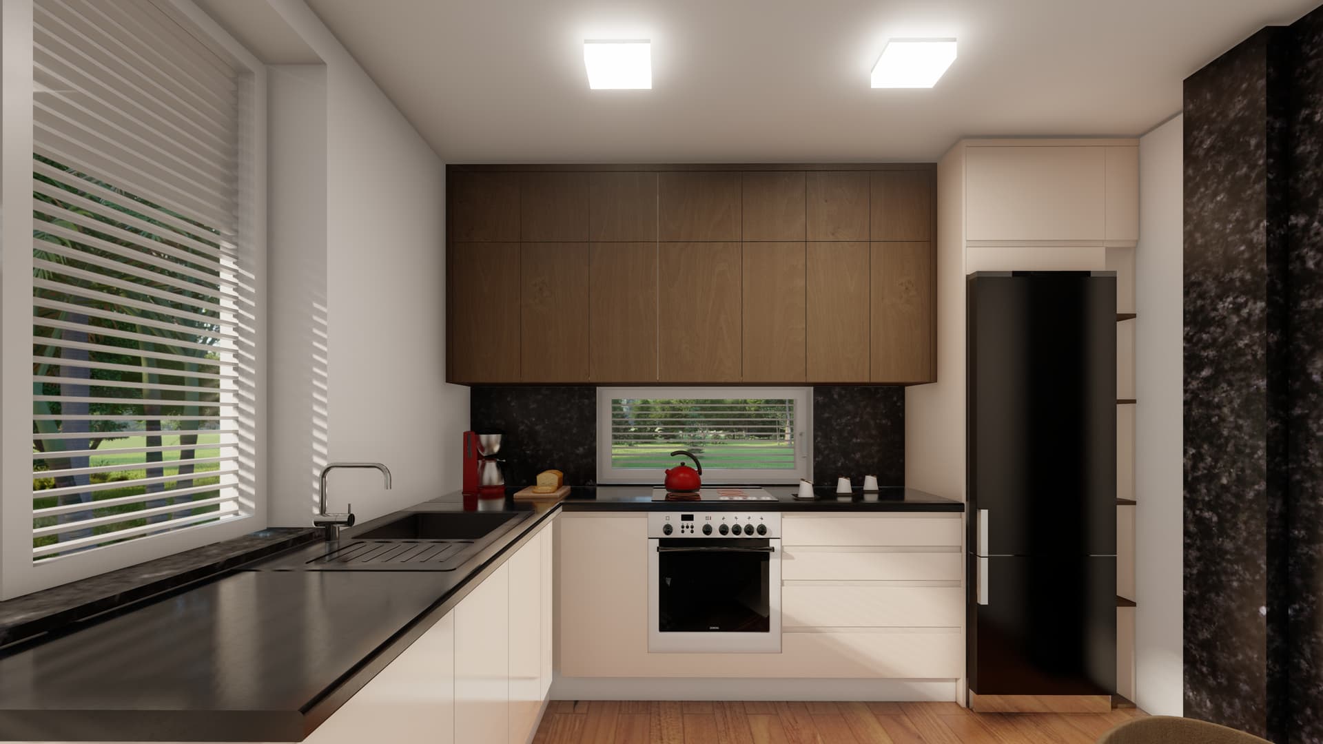 Practical Modern Kitchen
