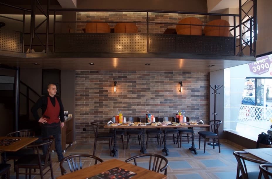 CityGrill, grill restaurant interior in Tetovo