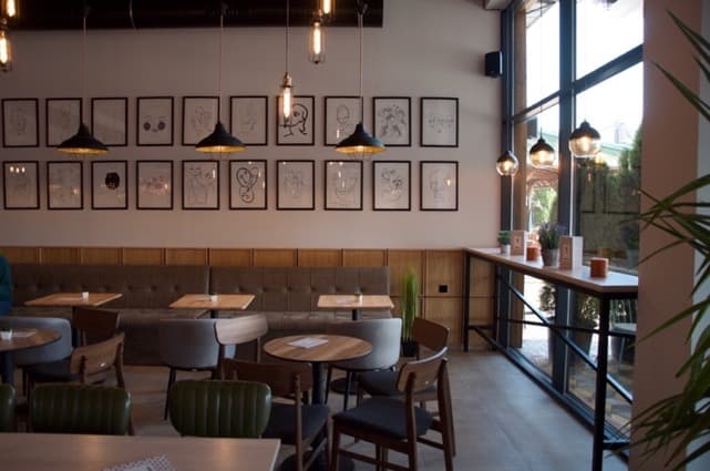 Grish Caffe, cafe interior in Tetovo