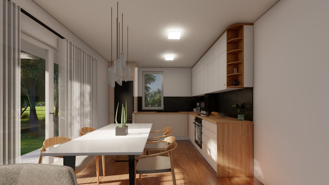 Practical Modern Kitchen