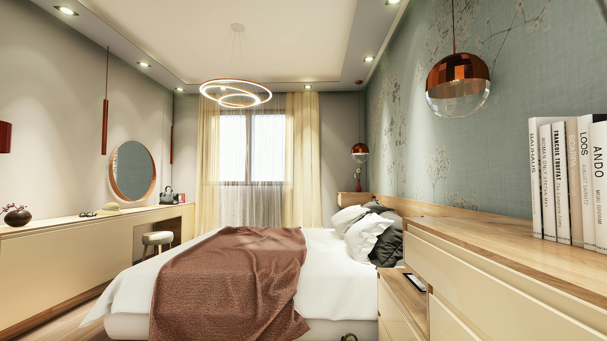 Cozy Bedroom with Walk-In Closet